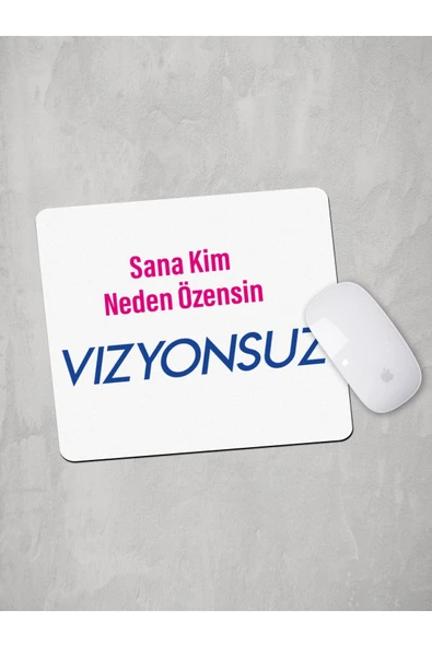 Panorama Ajans Komik Sözlü Vizyonsuz Tasarım Mouse Pad ürün görseli 1