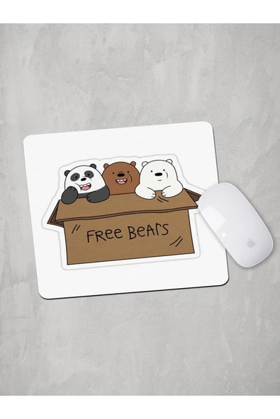Panorama Ajans Free Bears Mouse Pad - 1