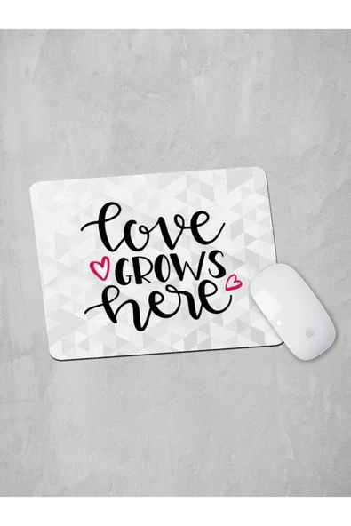 Panorama Ajans Sevgiliye Arkadaşa Love Tasarım Mouse Pad ürün görseli 1