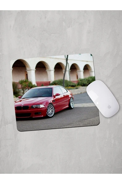 Panorama Ajans Bmw 320 Kırmızı Mouse Pad ürün görseli 1
