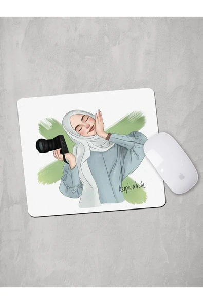Panorama Ajans Fotoğrafçı Kız Tasarım Mouse Pad ürün görseli 1