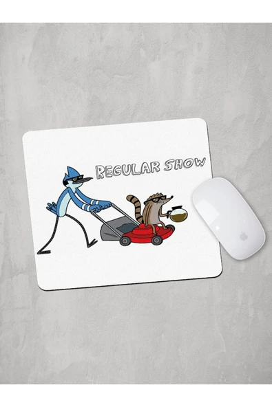 Panorama Ajans Çizgi Film Regular Show Tasarım Mouse Pad