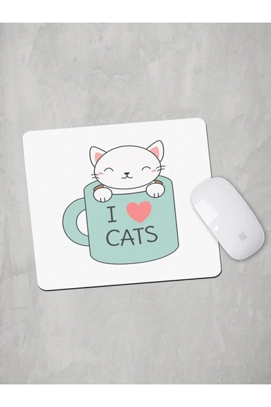 Panorama Ajans Cat Cup Mouse Pad ürün görseli 1