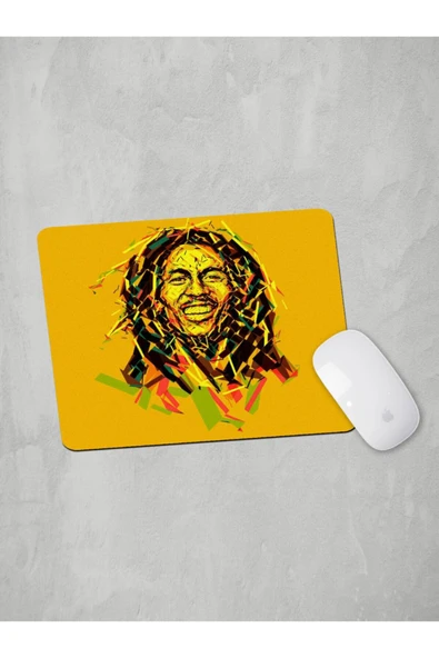 Panorama Ajans Bob Marley Vektör Tasarım Mouse Pad ürün görseli 1