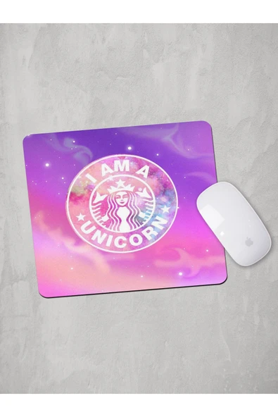 Panorama Ajans I Am A Unicorn Pink Mouse Pad ürün görseli 1