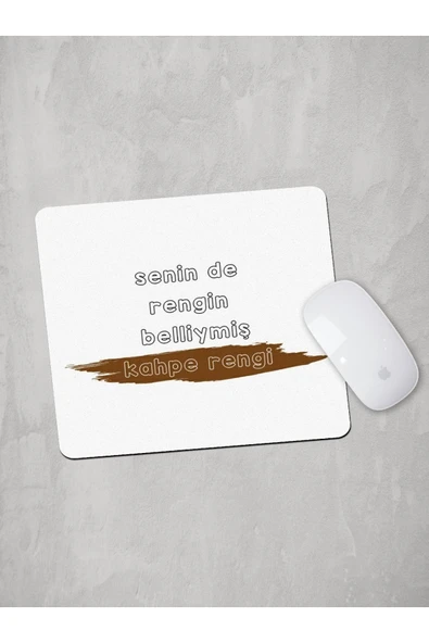 Panorama Ajans Komik Sözlü Kahpe Rengi Tasarım Mouse Pad ürün görseli 1