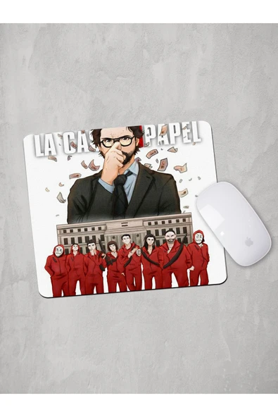 Panorama Ajans La Casa Da Papel Mouse Pad