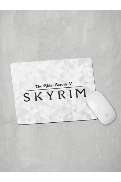 Panorama Ajans Skyrim Oyun Logo Gamer Mouse Pad ürün görseli 1