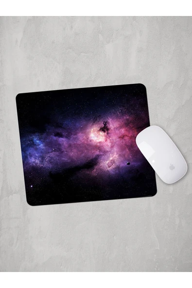 Panorama Ajans Pembe Mor Yıldız Tasarım Mouse Pad ürün görseli 1