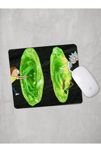 Panorama Ajans Riky And Morty Tasarım Mouse Pad - 1