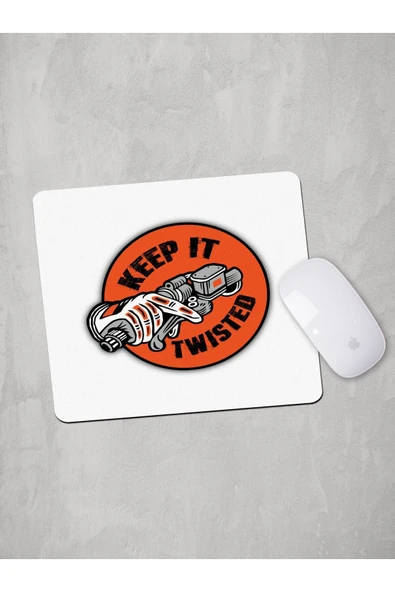 Panorama Ajans Keep It Twisted Mouse Pad ürün görseli 1