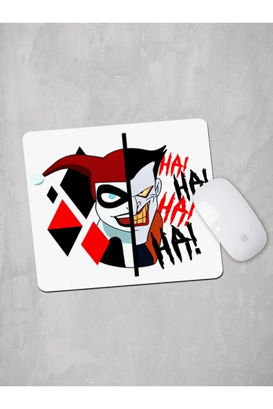 Panorama Ajans Harley Queen And Joker Tasarım Mouse Pad ürün görseli 1