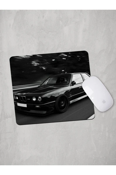 Panorama Ajans Bmw E30 Siyah Mouse Pad ürün görseli 1