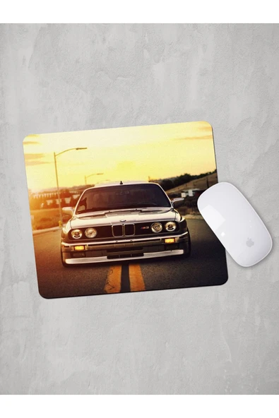 Panorama Ajans Bmw E30 Günbatımı Gri Mouse Pad ürün görseli 1