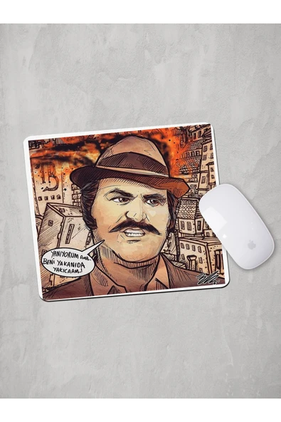 Panorama Ajans Fuat Abi Mouse Pad - 1