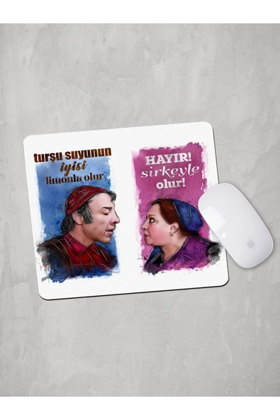 Panorama Ajans Minür Özkul Adile Naşit Tasarım Mouse Pad ürün görseli 1