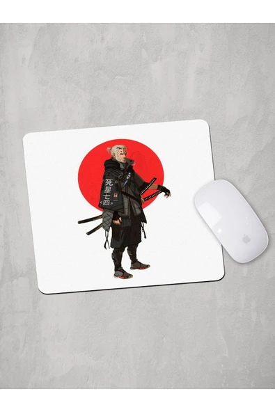 Panorama Ajans Samuray Karakter Çizimi Mouse Pad ürün görseli 1