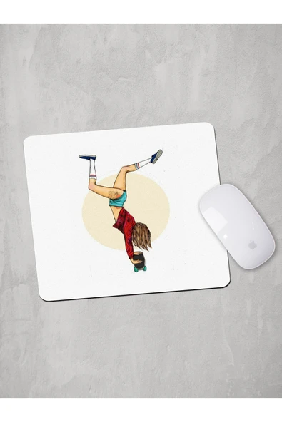 Panorama Ajans Kaykay Girl Mouse Pad ürün görseli 1