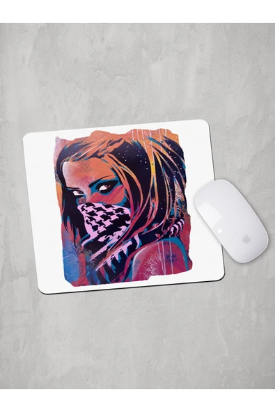 Panorama Ajans Graffiti Girl Mouse Pad ürün görseli 1