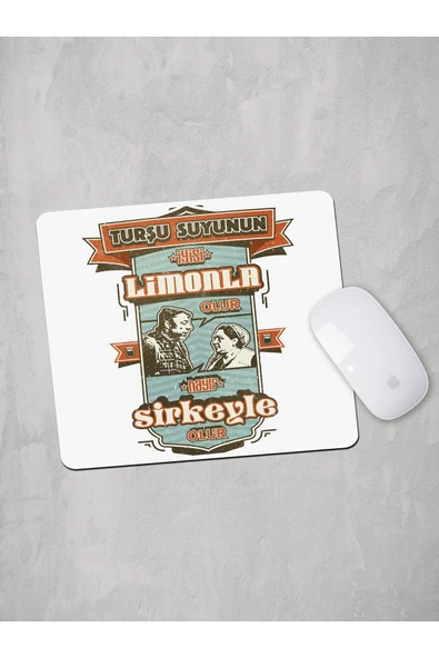 Panorama Ajans Minür Özkul Adile Naşit Mouse Pad ürün görseli 1