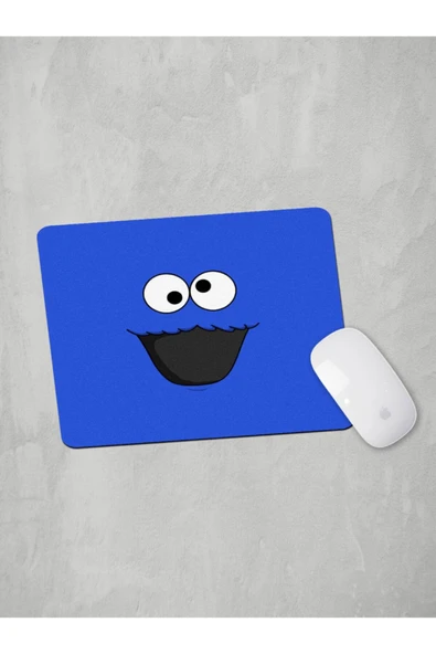 Panorama Ajans Kurabiye Canavarı Susam Sokağı Mavi Blue Vektörel Mouse Pad ürün görseli 1