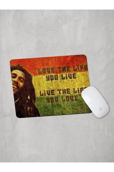 Panorama Ajans Bob Marley Reggae Müzik Hayat Mouse Pad