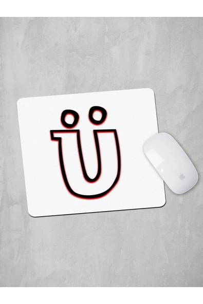 Panorama Ajans Ü Harfi Mouse Pad ürün görseli 1