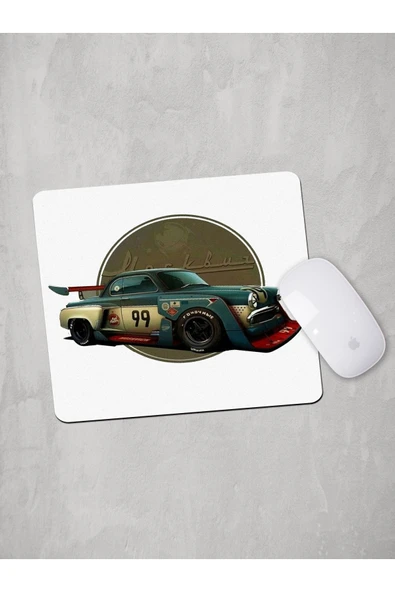 Panorama Ajans Retro Yarış Arabası Tasarım Mouse Pad