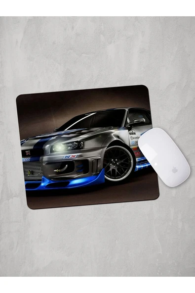 Panorama Ajans Nissan Gtr R34 Gri Mouse Pad ürün görseli 1