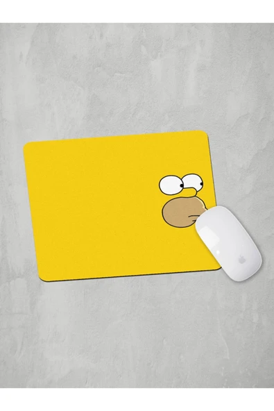 Panorama Ajans Simpson Sarı Minimal Mouse Pad