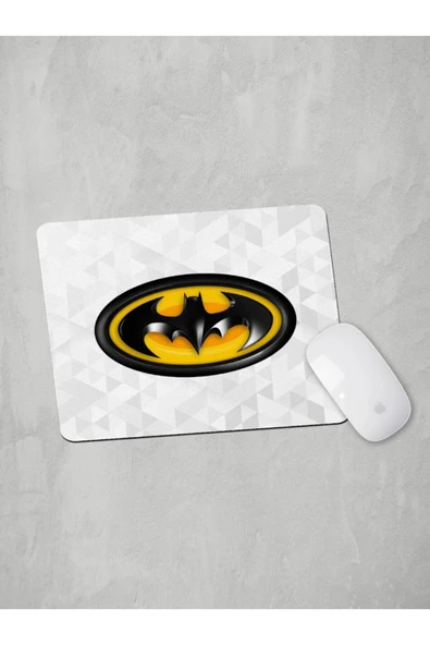 Panorama Ajans Dc Batman Hayraanlarına Yarasa Logo Sticker Mouse Pad ürün görseli 1