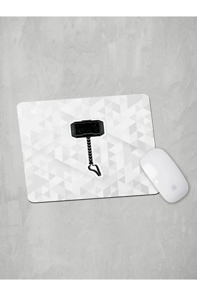 Panorama Ajans Marvel Mjolnir Sticker Tasarım Mouse Pad ürün görseli 1