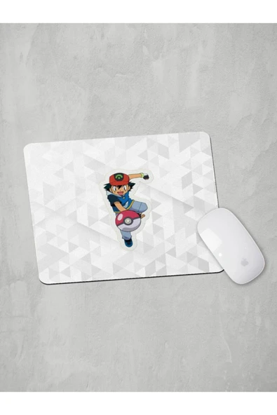 Panorama Ajans Pokemon Hayranlarına Ash Tasarım Sticker Mouse Pad - 1