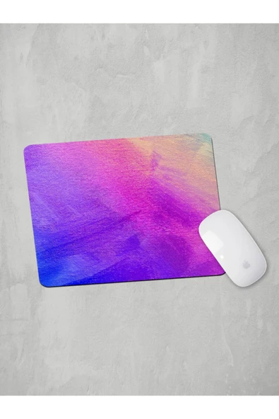 Panorama Ajans Duvar Renkli Fırça Arka Plan Tasarım Mouse Pad ürün görseli 1