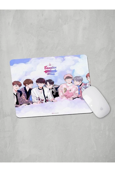 Panorama Ajans Anime Bts Kore Fan Mouse Pad ürün görseli 1