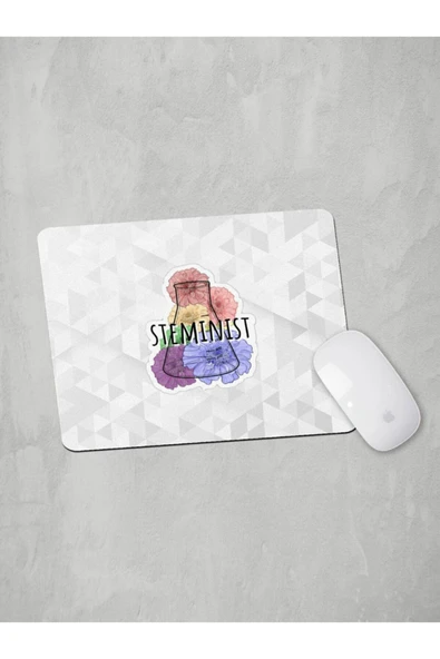 Panorama Ajans Deney Tüpü Gotik Laborant Tasarım Mouse Pad - 1
