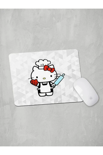 Panorama Ajans Hello Kitty Mutfak Aşçı Anneler Günü Mouse Pad ürün görseli 1