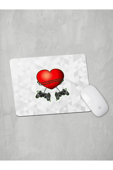 Panorama Ajans Gamer Çiftlere Oyun Konsolu Love Mouse Pad 2 ürün görseli 1