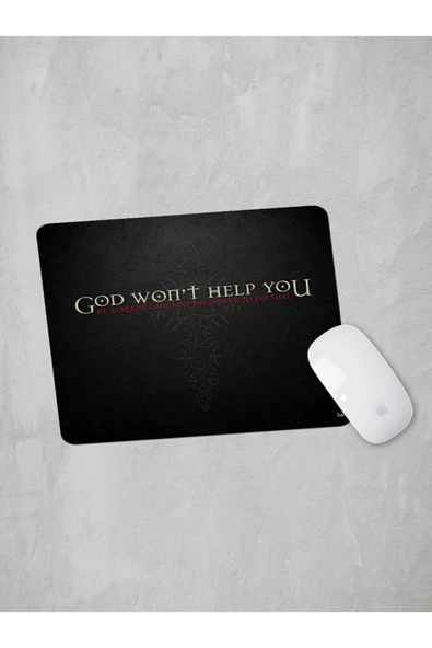 Panorama Ajans Tanrı Sana Yardım Etmeyecek Zaten Sana Bunu Yapacak Gücü Verdi Mouse Pad