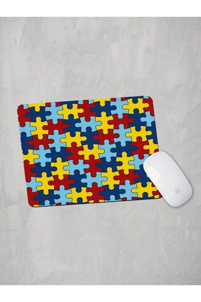 Panorama Ajans Otizm Farkındalık Tasarım Mouse Pad 8 ürün görseli 1