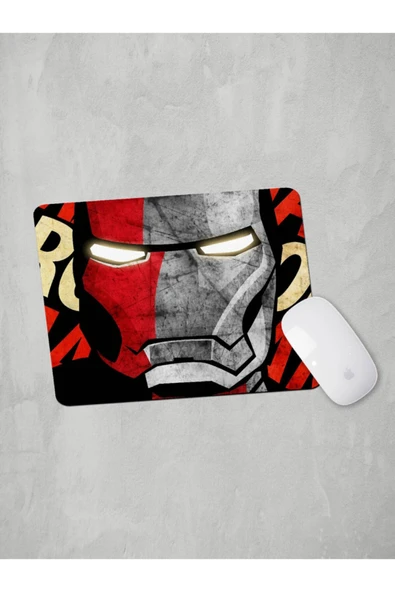 Panorama Ajans Iron Man Çizgi Roman Afiş Kapağı Marvel Mouse Pad