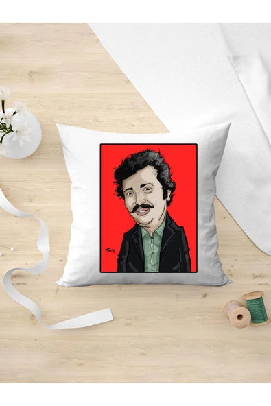 Panorama Ajans Yeşil Çam Severlere Metin Akpınar Tasarım Oda Dekoru Arkadaşa Kişiye Hediyelik Yastık Kılıfı ürün görseli