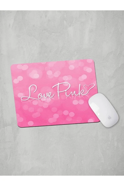 Panorama Ajans Love Pink Victoria Pembe Aşkı Mouse Pad ürün görseli 1