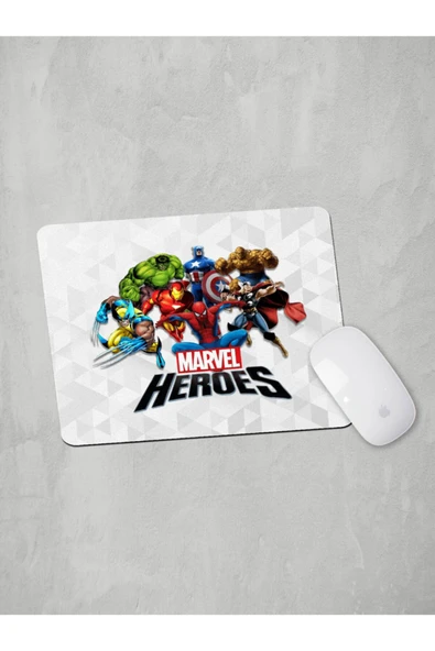 Panorama Ajans Marvel Süper Kahramanları Mouse Pad - 1