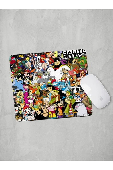 Panorama Ajans Cartoon Network Tüm Karakterler Mouse Pad ürün görseli 1