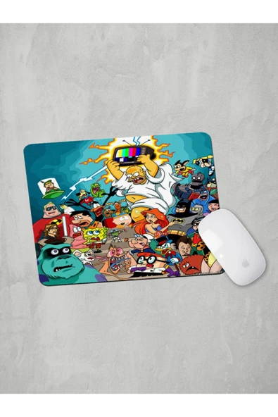 Panorama Ajans Popüler Çizgi Film Animasyon Cartoon Network Mouse Pad - 1