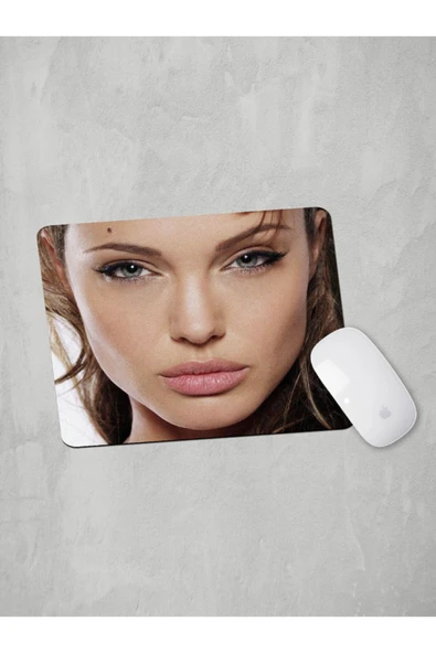 Panorama Ajans Angelina Jolie Dudak Göz Sert Mouse Pad ürün görseli 1