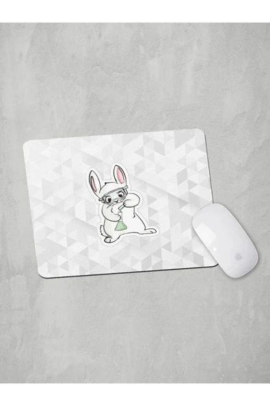 Panorama Ajans Laborant Tavşan Stikcer Tasarım Mouse Pad