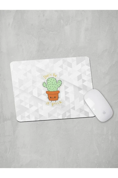Panorama Ajans Cute Tatlı Kaktüs Sticker Tasarım Mouse Pad - 1