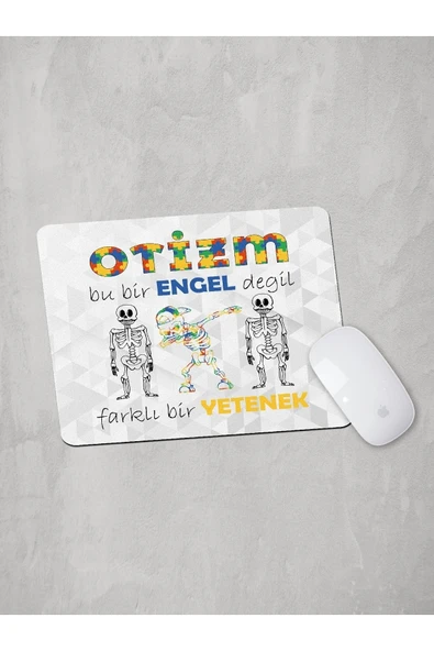 Panorama Ajans Otizm Farkındalık Tasarım Mouse Pad 2 ürün görseli 1